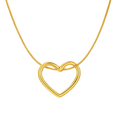 Heart Pendant Necklace - Elegant Love Gift Jewelry